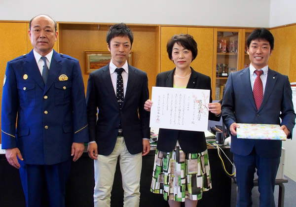 グループ企業の株式会社バイオバンクが「岡山県善行賞」の表彰を受けました